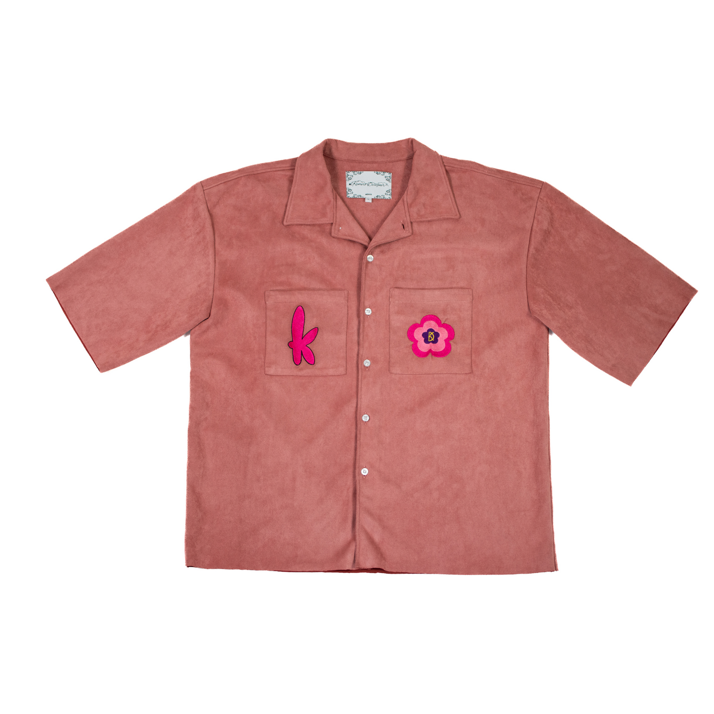 Camisa Suede Rosa